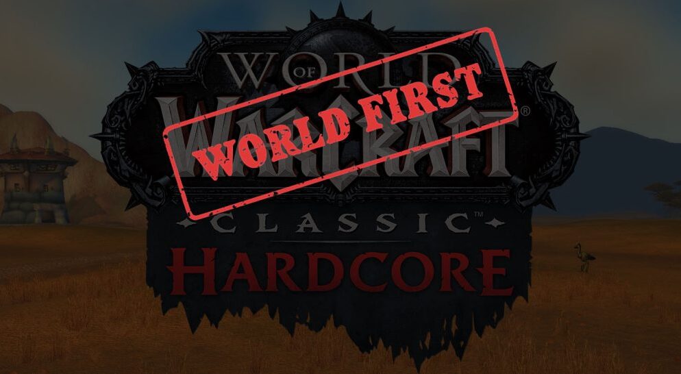Первый в мире 60-й уровень на свежих серверах WoW Classic Hardcore