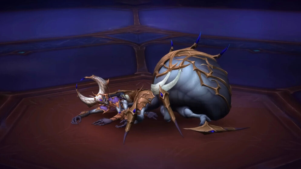 Игрок в World of Warcraft оказался настоящим везунчиком — Королева Ансурек щедро наградила его сразу двумя маунтами