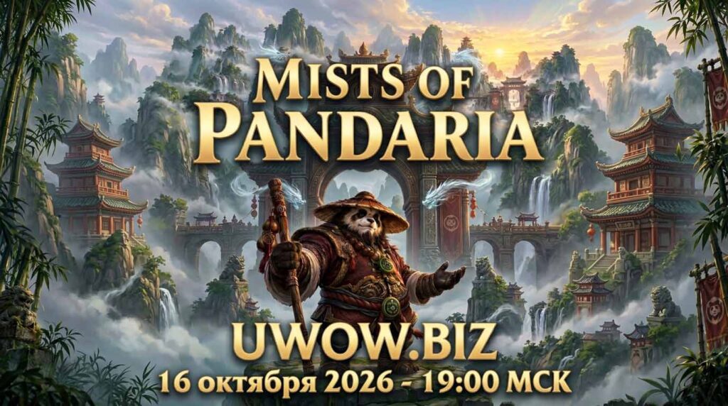 Сервер UWOW.BIZ MoP 5.4.8